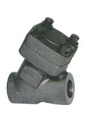 Y-shaped forged valves