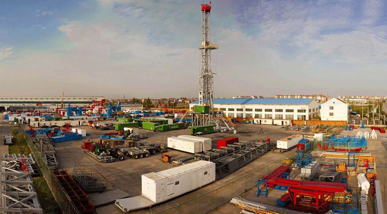 Drilling rig installation and operating site