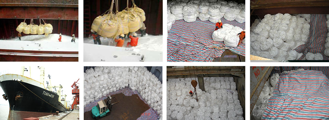 Sodium sulphate anhydrous breakbulk shipment