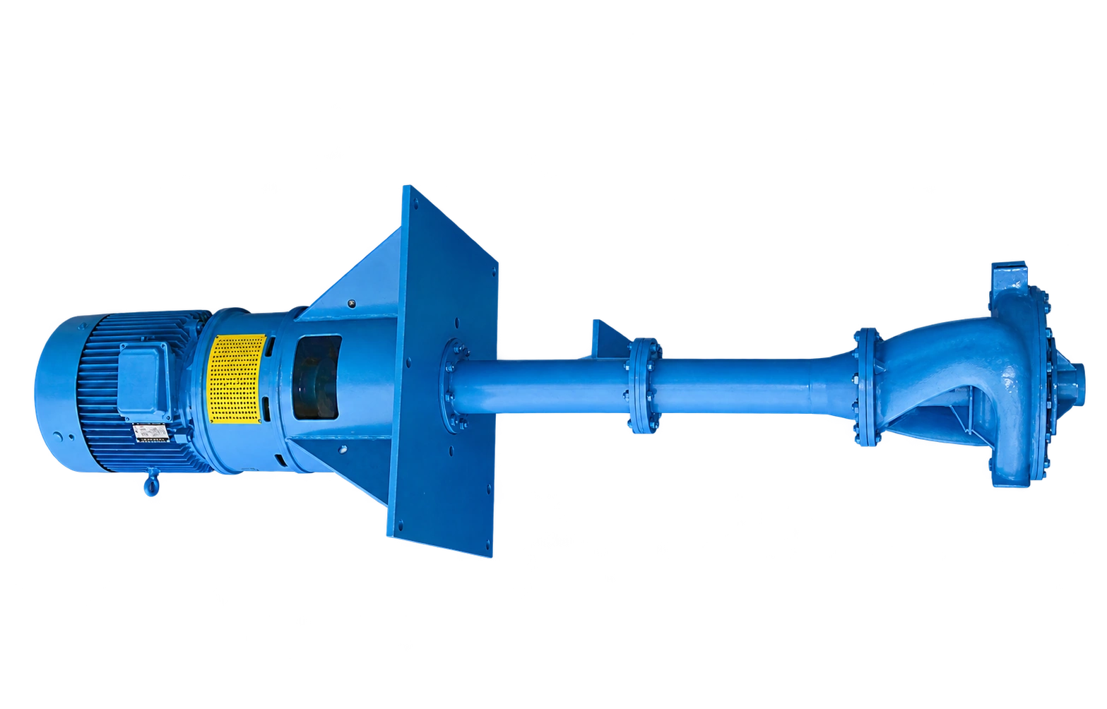 VS2 pump assembly shown horizontally for illustration.