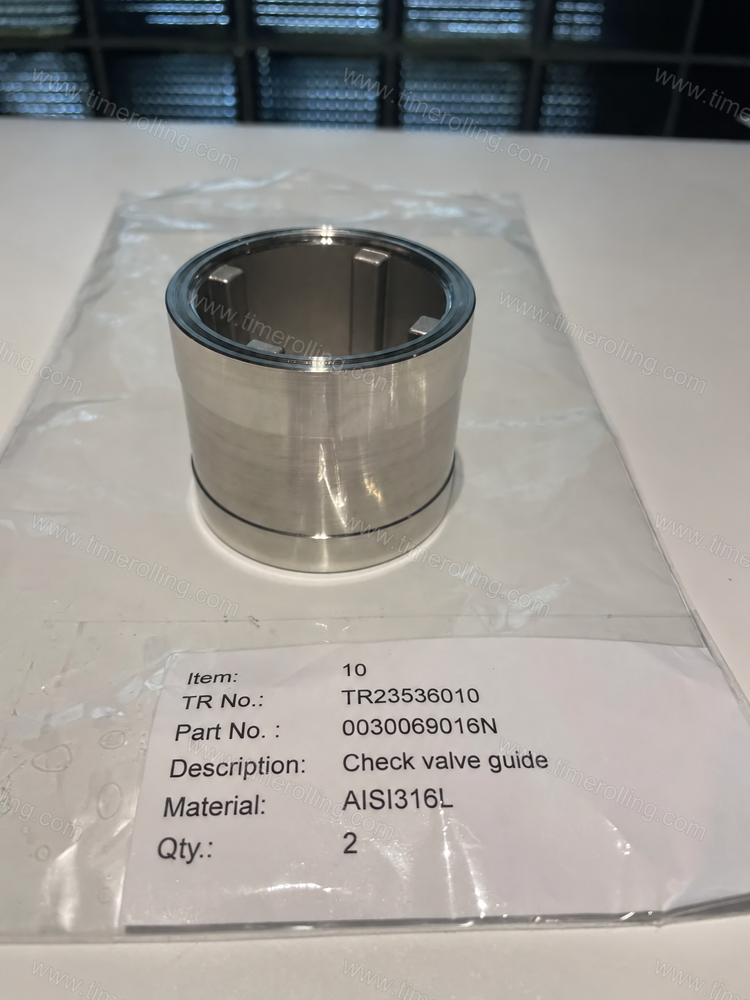 Replacment Milton Roy Metering Pump check valve guide 03
