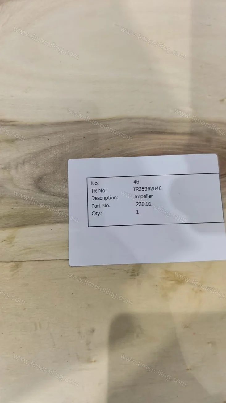 Sulzer MC multi-stage pump parts 53
