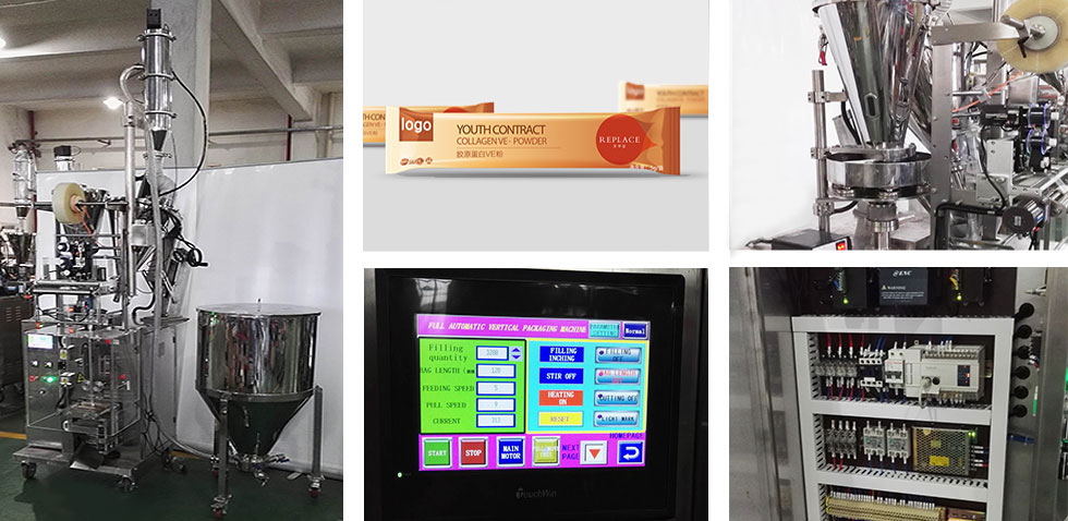 Double Fillers Vertical Packaging Machine