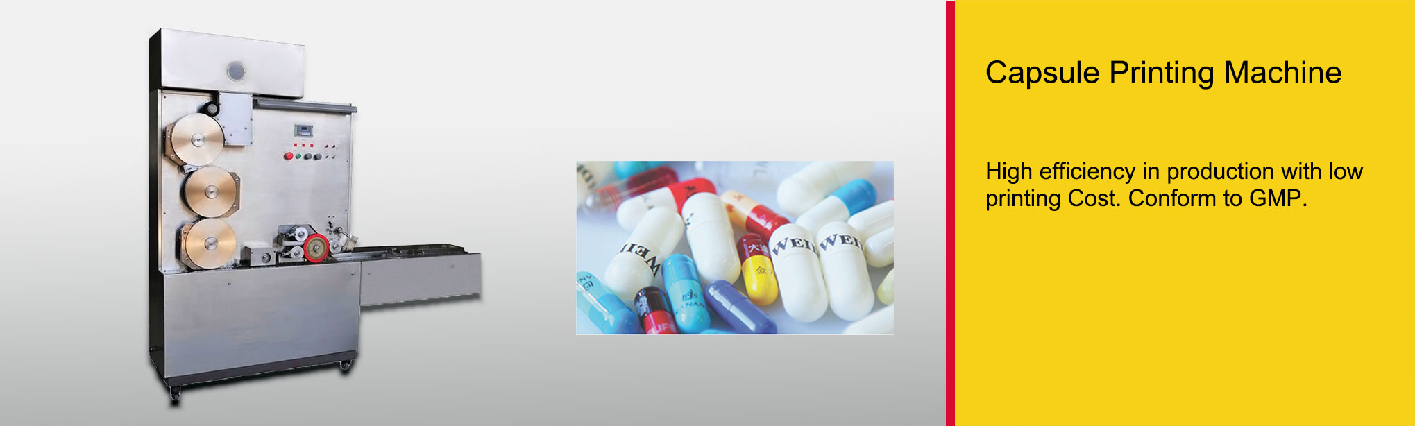 Capsule printing machine — Time Rolling equipment