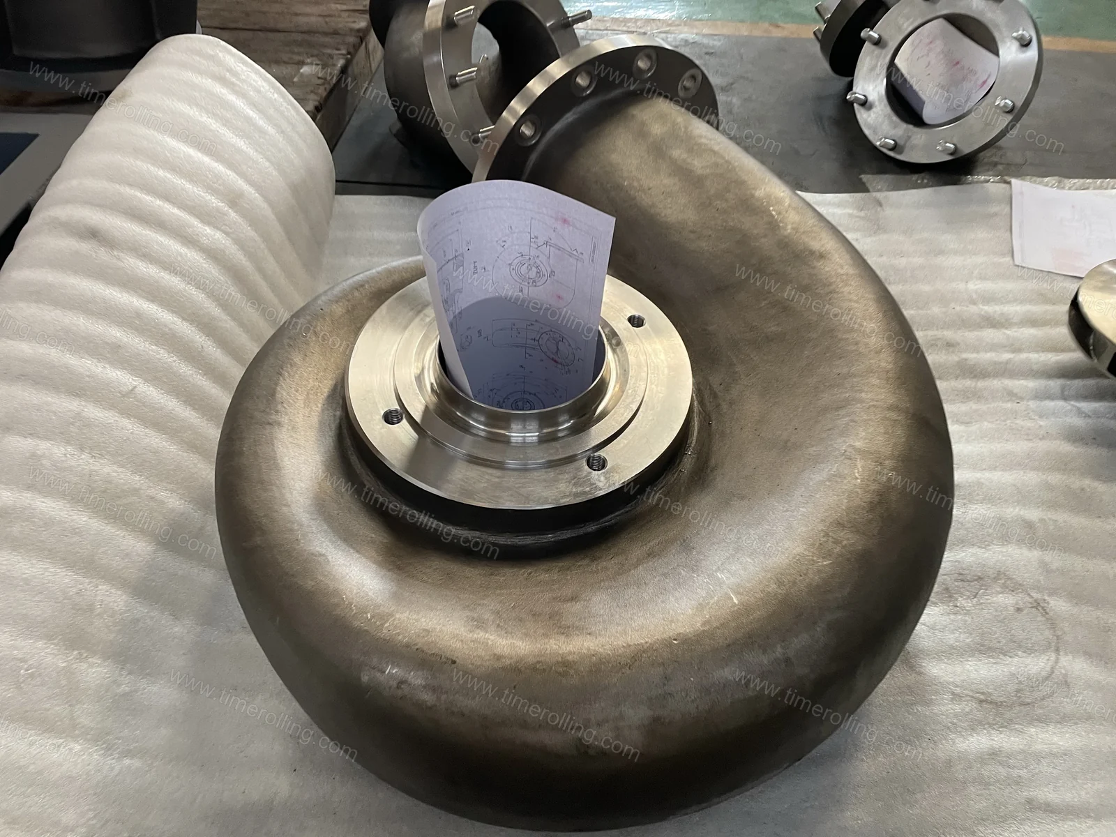 Machined Pump Parts to Approved Drawings  01